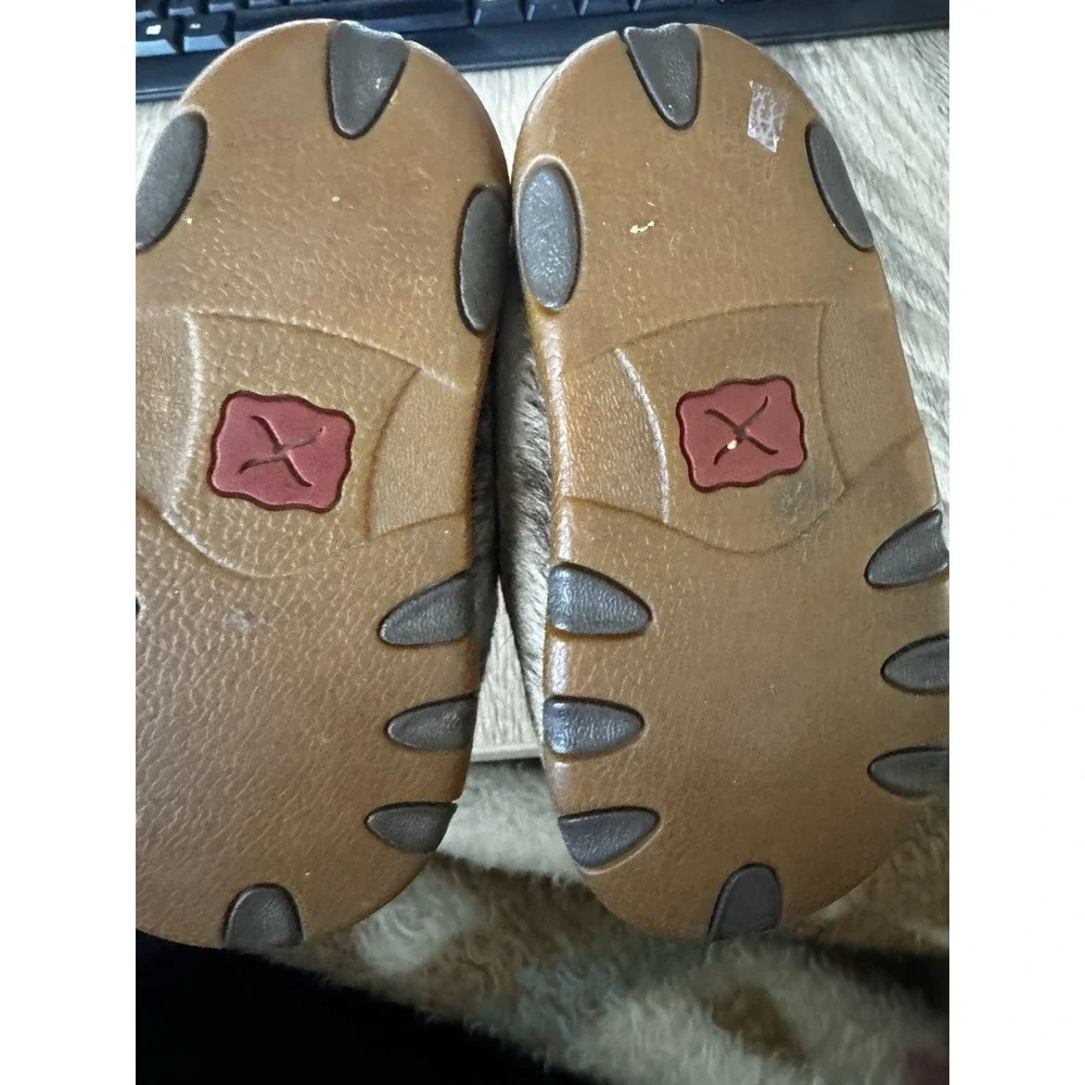 Twisted X Infant Hair On Hide Chukka Driving Moc Shoes Size 6 GC SB17
